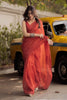 Chitrangda Singh in Ruby Red Dori Embroidered Silk Organza Saree