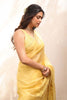 Keerthy Suresh in Yellow Embroidered Saree Set