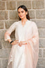Manushi Chillar in Ivory pink embroidered kurta set