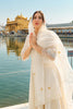 Sara Ali Khan in Ivory Silk Chanderi Anarkali Set