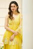 Aishwarya Arjun in Yellow Sequined Sharara Set