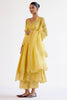 Yellow Dori and Sequins Embroidered Anarkali Set