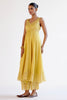 Yellow Dori and Sequins Embroidered Anarkali Set