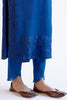 Sapphire Blue Dori and Sequins Embroidered Kurta and Dhoti Set