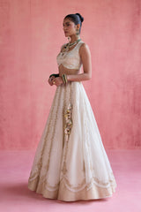 Sitara - Ivory Lehenga Set