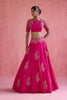 Inayat Lehenga Set - Fuchsia