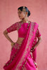Inayat Lehenga Set - Fuchsia