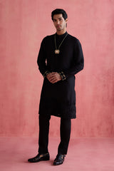 Azaan - Black Kurta Set