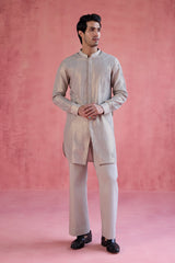 Kamil - Grey Kurta Set