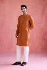 Asar - Orange Kurta Set