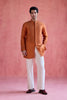 Falak Kurta Set - Orange
