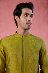 Falak - Green Kurta Set