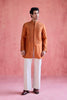 Falak Kurta Set - Orange