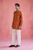 Falak Kurta Set - Orange