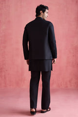 Aftaab - Black Bundi Set