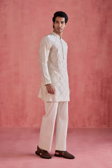 Fateh - Ivory Jacket Set