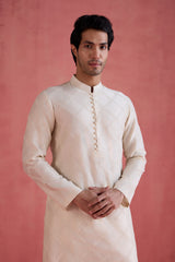 Fateh - Ivory Jacket Set