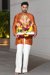 Ranbir Kapoor in Falak - Orange Kurta Set