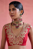 Zohra Saree Set - Red