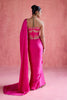 Yasmin Saree Set - Fuchsia
