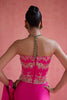 Yasmin Saree Set - Fuchsia