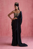 Yasmin Saree Set - Black