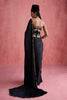 Yasmin Saree Set - Black