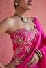 Yasmin Saree Set - Fuchsia