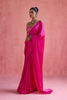 Yasmin Saree Set - Fuchsia