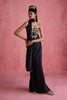 Yasmin Saree Set - Black