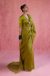 Naaz - Green Saree Set