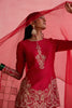 Alya Sharara Set - Red