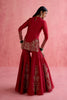 Alya Sharara Set - Red