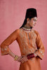 Huma Sharara Set - Orange