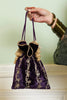 Deep Purple Velvet Potli