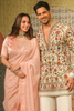 Kiara Advani in Naaz - Blush Pink Saree Set