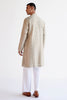 Sand Embroidered Summer Tussar Kurta Set