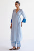 Light Blue Summer Tussar Angrakha Set
