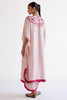 Blush Pink Kaftan Set with Resham Embroidery