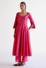 Fuchsia Pink Anarkali Set with Dori Embroidery