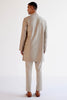 Sand Silk Chanderi Kurta Set with Resham and Dori Embroidery