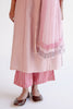 Blush Pink Embroidered Chanderi Kurta Set