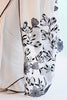 Ivory Modal Satin Saree with Dori Embroidery