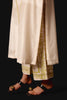 Ivory Embroidered Silk Chanderi Kurta Set