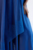 Blue Anarkali Set with Dori Embroidery