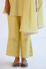 Lemon Yellow Chanderi Short Kurta Set