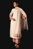 Ivory Embroidered Chanderi Kurta Set
