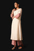 Ivory Embroidered Chanderi Kurta Set