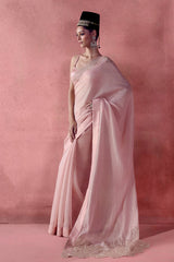 Kiara Advani in Naaz - Blush Pink Saree Set