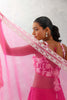 Tarini Manchanda in Fuchsia Pink Embroidered Silk Organza Lehenga Set